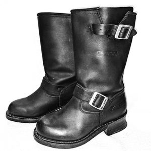 Xelement leather moto boots size 6